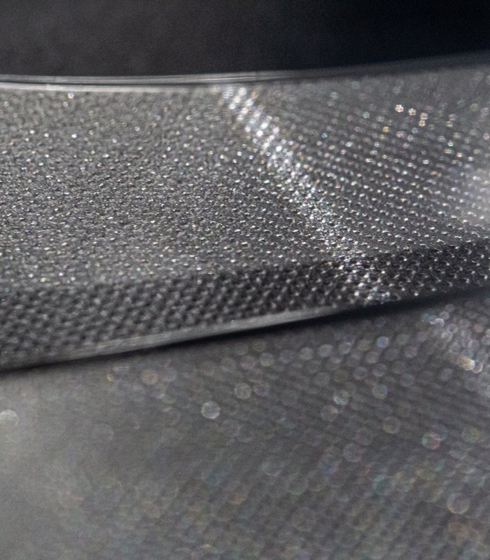 Close-up of galvanized wire mesh, the material used to screen crawl space vents against rodents